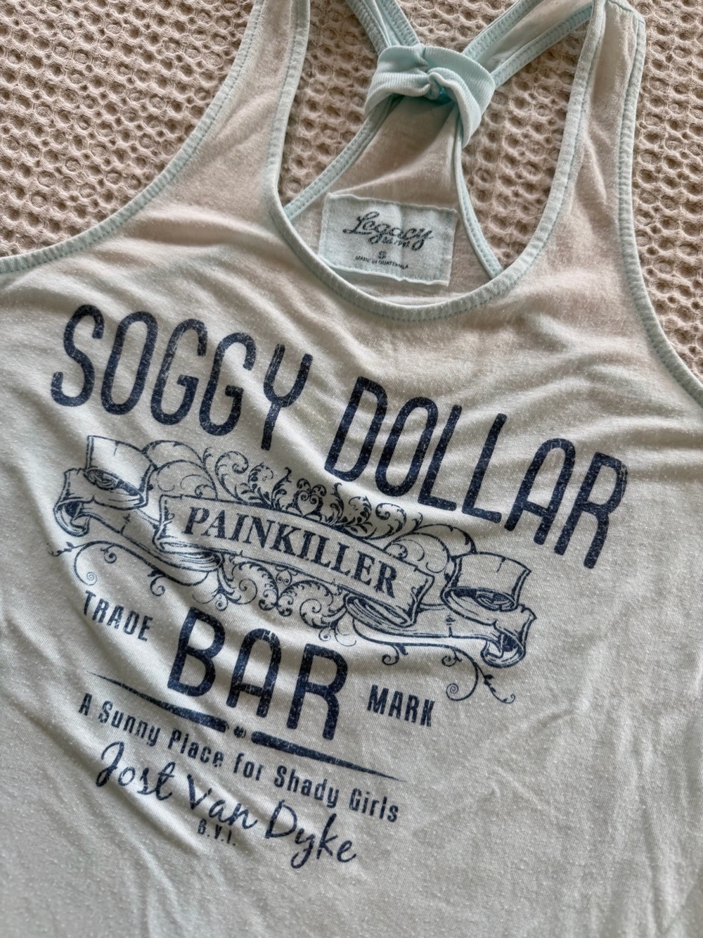 Authentic Soggy Dollar Bar Tank
